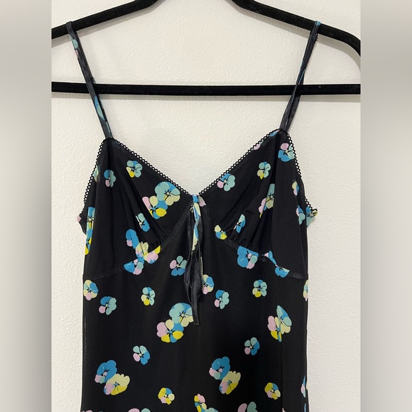 BP. Black Floral Mini Dress - Picture 3 of 9